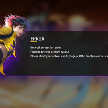 Free Fire Account Login Failed on iOS Due to Network Error