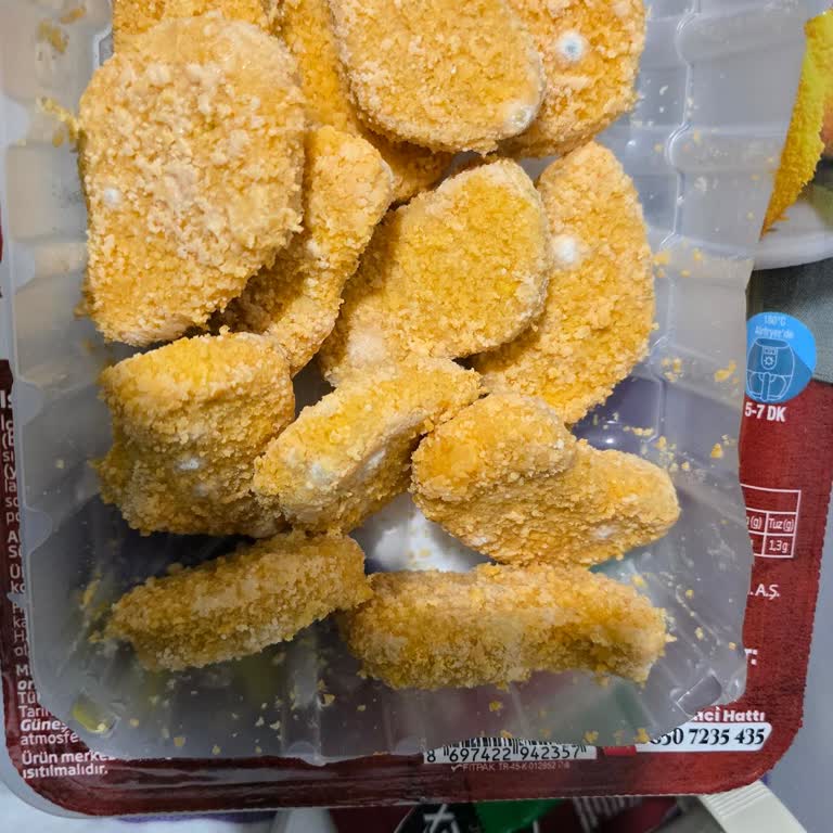 Gedik Piliç Nugget Ürününün Son Kullanma Tarihinden Önce Küflenmesi Sağlık Endişesi