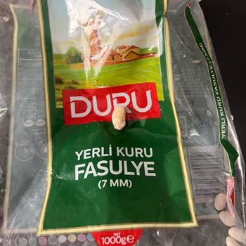 Duru Ve Dermason Kuru Fasulyenin Suda Buruşma Ve İç Boşalması