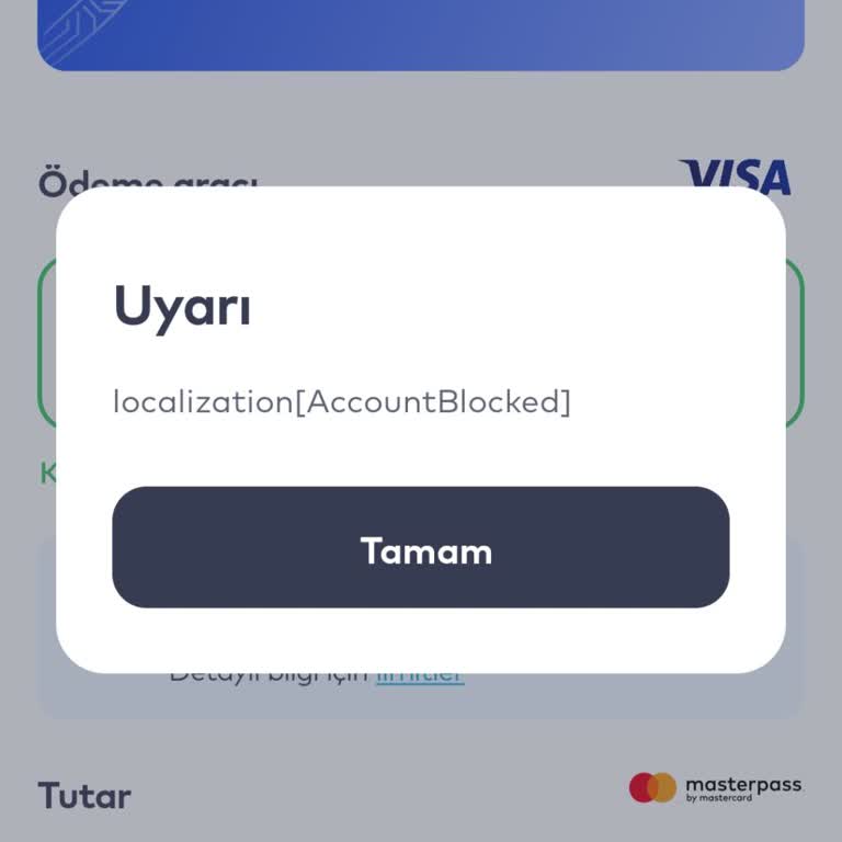 İstanbulkart Mobil Uygulamasında Dijital Kart Borcunu Ödeyememe Sorunu