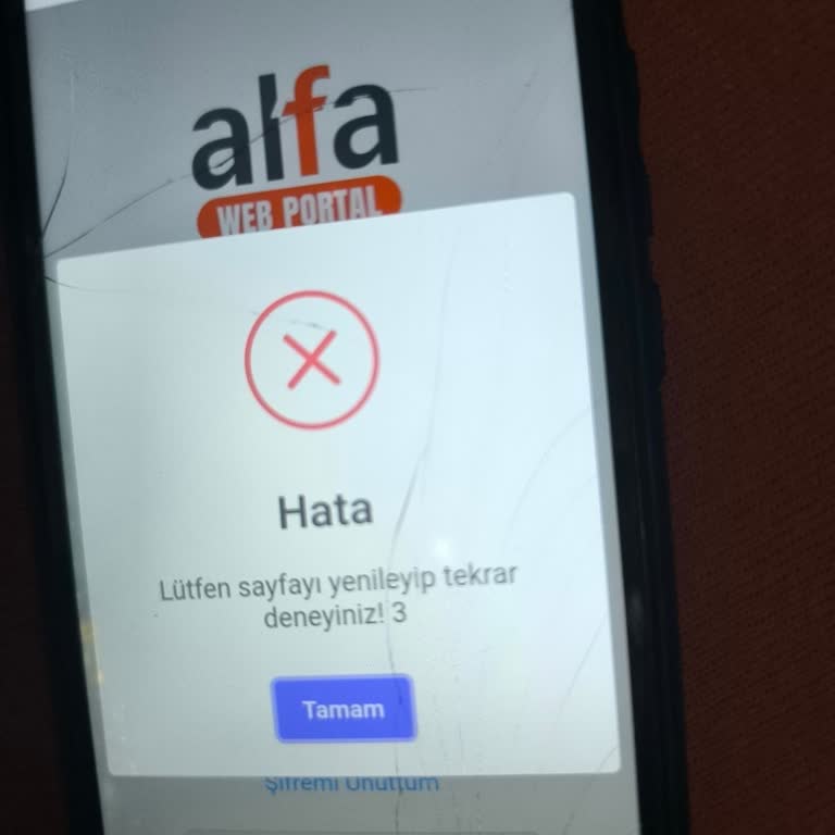 Alfa IP TV Hesabına Giriş Sorunu Ve Kesintisiz Hizmet Talebi