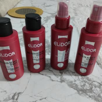 Elidor Brezilya Keratin Seyahat Boy Şişelerinde Yarım Dolu Ürünler Ve Hayal Kırıklığı