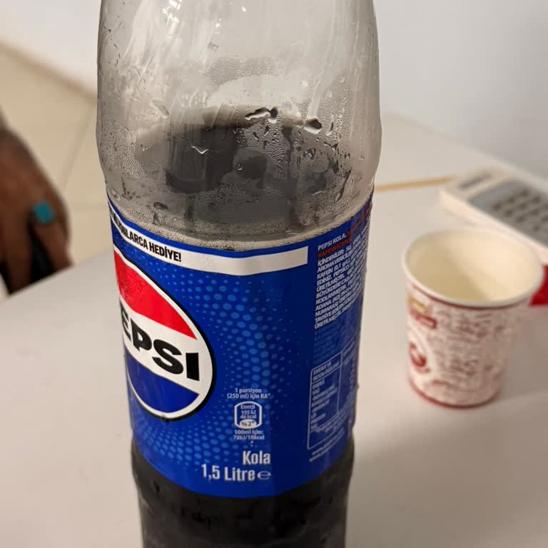 Show Market’te Satın Alınan Pepsi Cola’da Yoğun Köpük Ve Gazsız Lezzet Sorunu