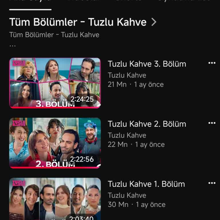 Star TV'nin Tuzlu Kahve Dizisinin Ücretli Platforma Taşınması