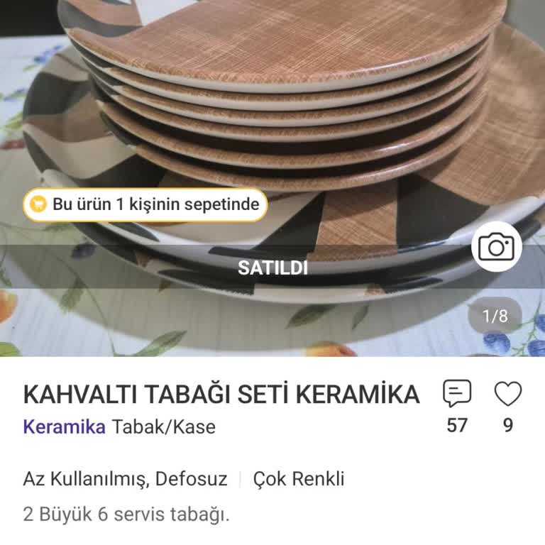 Dolap'tan Yanlış Ürün Ve Kırık Tabak Teslimi İçin Tam İade Ve Geri Gönderim Talebi