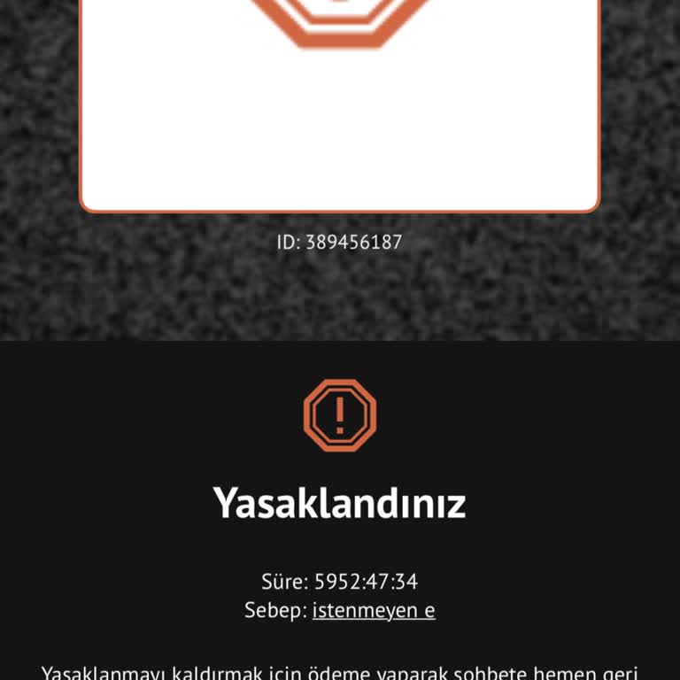 Haksız Ban Ve Ücret Talebi Nedeniyle OME TV Hesabımın Açılmasını Talep Ediyorum