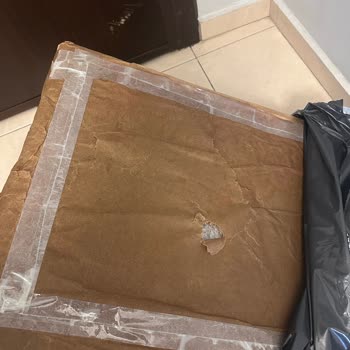 Trendyol Express'ten İade Edilen Tablo Paketi Su Almış Ve Hasarlı