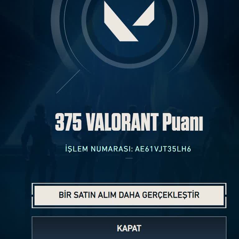 Oyundinar'dan Alınan Valorant VP Paketi Yanlış Miktarda Geldi 700 TL İade Talebi