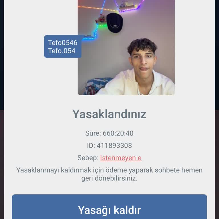 MiniChat Hesabım Sürekli Yasaklanıyor Açıklama Ve İptal Talebi