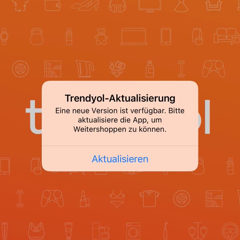 İPhone 7 Plus'ta Trendyol Uygulaması Açılmıyor Ve Sürekli Güncelleme İstiyor
