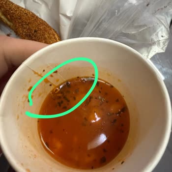 Knorr Bardak Çorbasında Hijyen Sorunu Kurumuş Kurt Görüldü