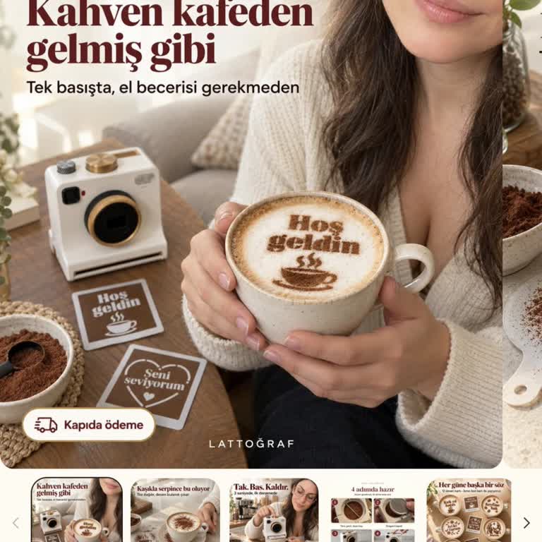 Lattoğraf Üzerinden Sipariş Edilen Kahve Makinesi Kargoya Verilmedi Ve İade Talebi