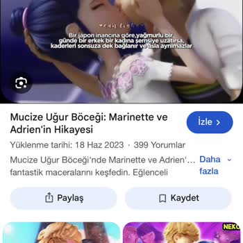 Mucize: Uğur Böceği İle Kara Kedi Çizgi Filminde Çocuklara Uygun Olmayan Öpüşme Sahneleri