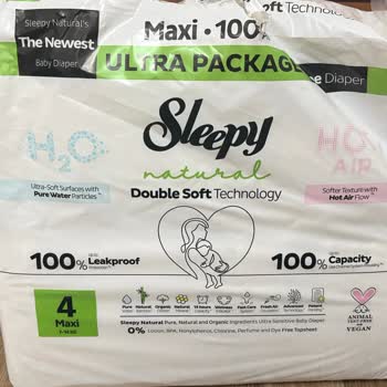 Sleepy H2O Ambalajı Yanıltıyor, İçinde Farklı Bebek Bezi Ve Pişik