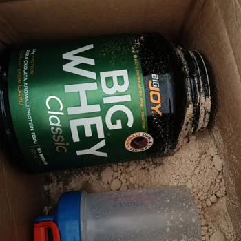 Hasarlı Kutu Ve Açılmış Ambalajlı Bigjoy Protein Ürünü Yeniden Gönderim Talebi