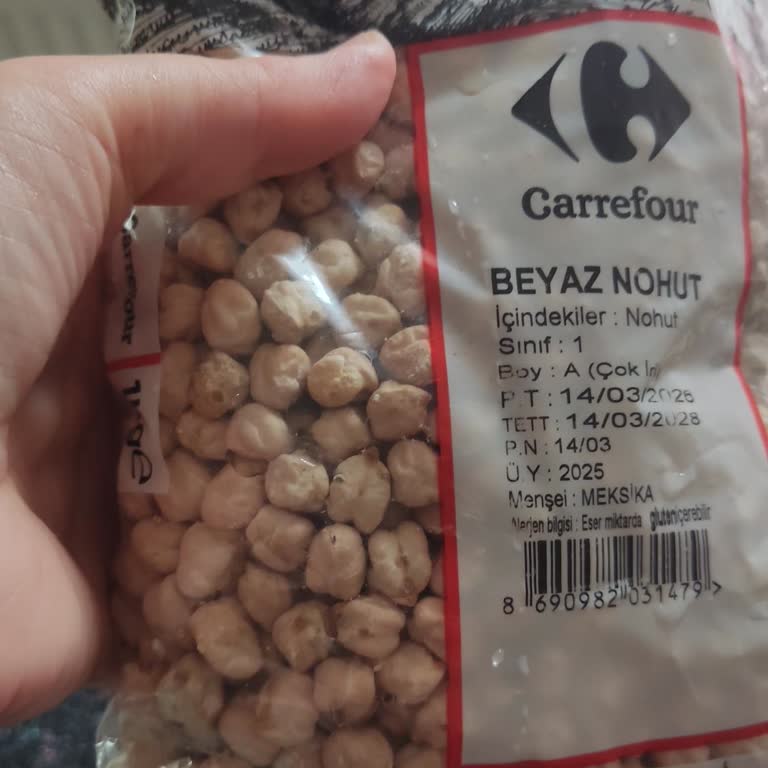 Böceklenmiş Nohut İçin Değişim Ve İade Talebi
