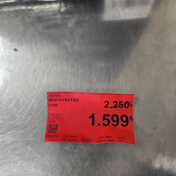 Raf Etiketindeki Fiyatı Uygulamayan Mağaza Ve Ödenen Fazla Ücret