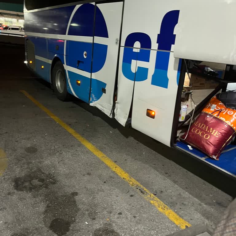 Efetur Otobüsünde 1 Saat 7 Dakikalık Gecikme Ve Bilgilendirme Yokluğu