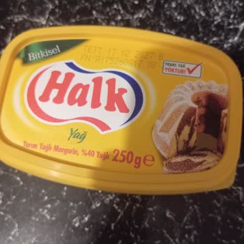 Hakmar Gıda Halk Sana Kase Yağı Beyaz Kremamsı Görünüm Ve Erimeme Sorunu