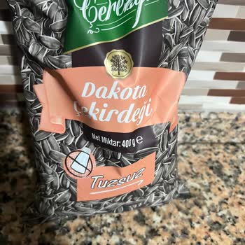 Çerezya Kuru Yemiş Dakota Tuzsuz Ay Çekirdeği Boş Çekirdek Şikayeti Ve Kalite Kontrol Talebi