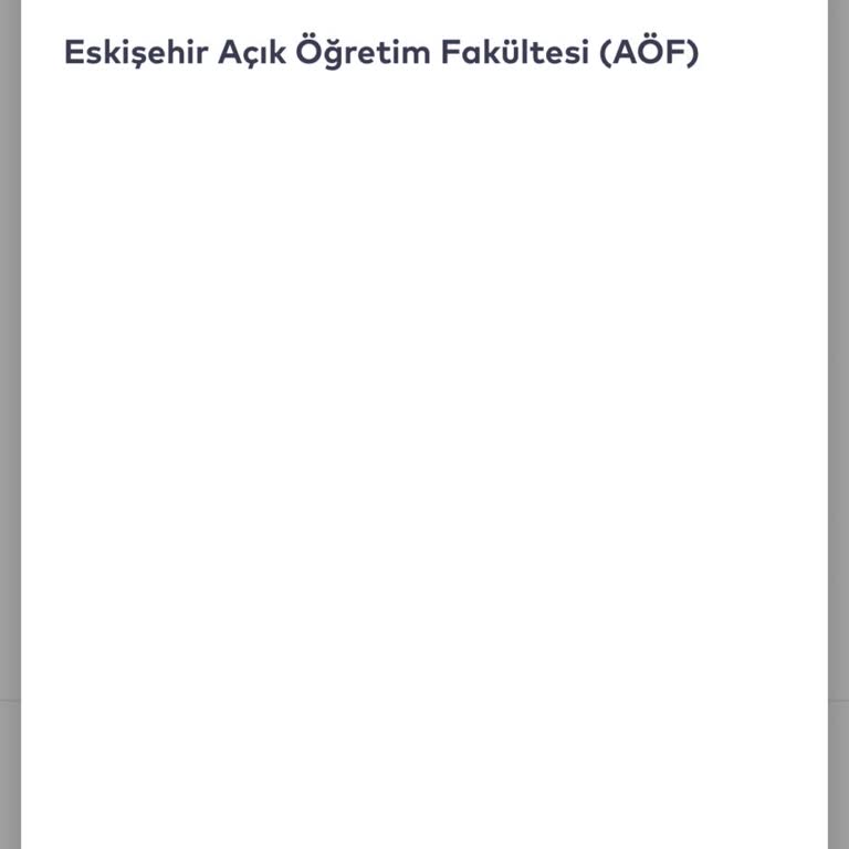 Atatürk Üniversitesi Açıköğretim Öğrencileri İçin İstanbulkart Başvuru Hatası