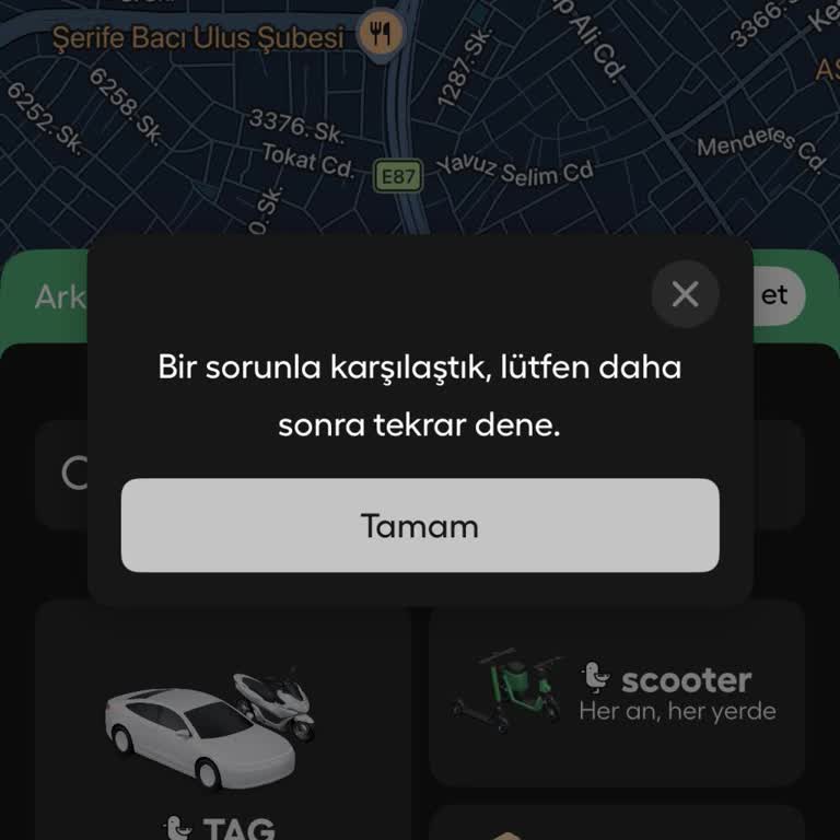 Tag Çağırma Özelliği Hatalı Ve Canlı Destek Erişilemiyor