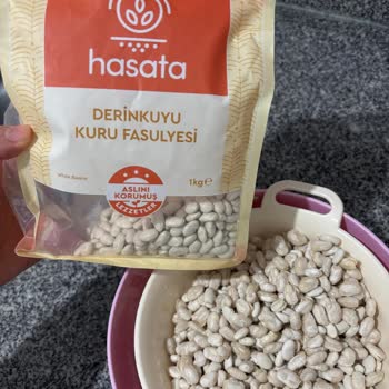 Snowy Market'ten Alınan Hasata Kuru Fasulyesinin Suda Dağılması Ve Kalite Sorunu