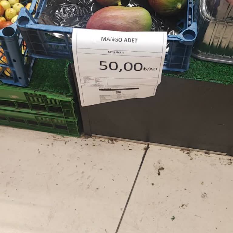 Kasada Okutulmamış Mango Ürünü İçin Fazla Ücret Ve Kaba Personel İletişimi