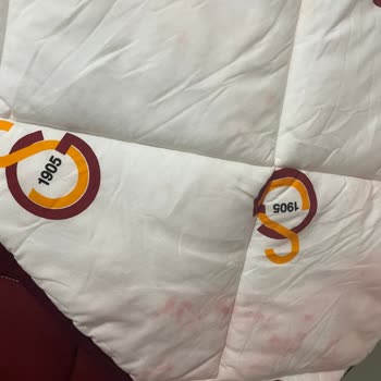 Galatasaray Temalı Yorgan Setinde Boya Akması Ve Kırışıklık: Ücretsiz İade Talebi