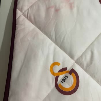 Galatasaray Temalı Yorgan Setinde Boya Akması Ve Kırışıklık: Ücretsiz İade Talebi