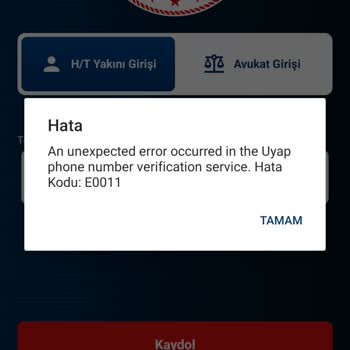 Acil: E-Görüş Girişinde E0011 Hatası Mağduriyet Yaratıyor