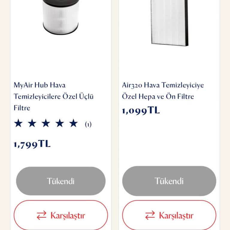 Bissell MyAir Hub Orijinal Filtre Temininde Yaşanan Mağduriyet
