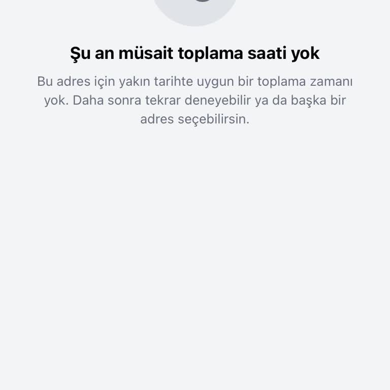 Randevu Sistemi Sürekli Dolu Olması Nedeniyle Gerigelir Hizmetine Erişilemiyor