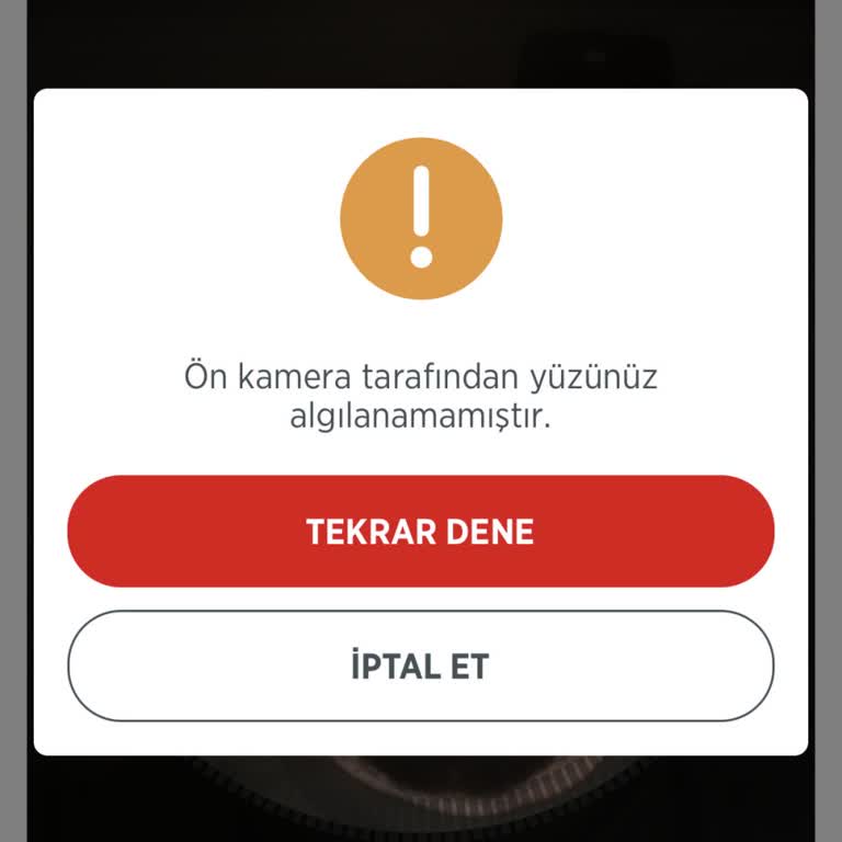 Ziraat Mobil Uygulamasında Yüz Tanıma Sorunu Nedeniyle Boyun Zedelenmesi Ve Şifre Alamama