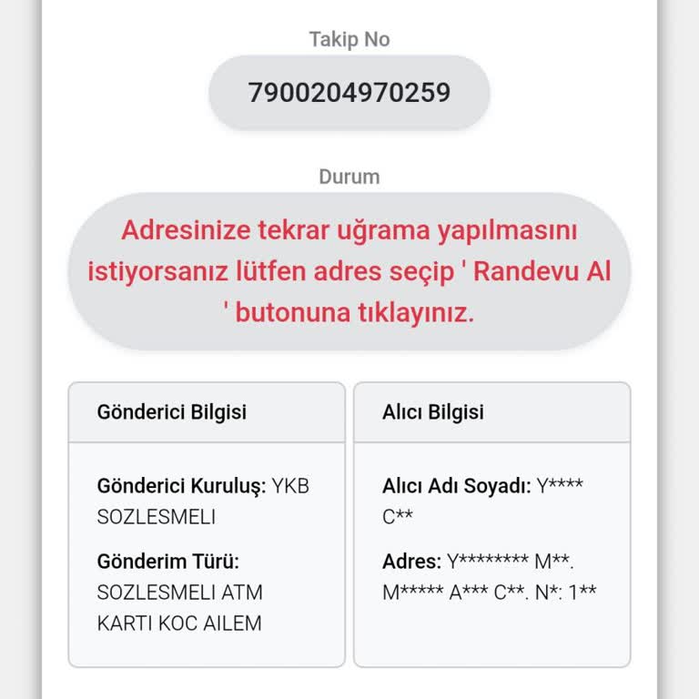 Kuryenet Kart Teslimatındaki Gecikme Ve Bilgilendirme Eksikliği