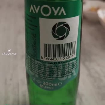 Avoya Maden Suyu Deterjan Koku Ve Tadı