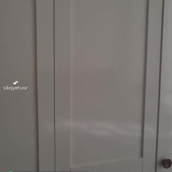 Modalife Beyaz Dolap İstedim Renk Krem Geldi