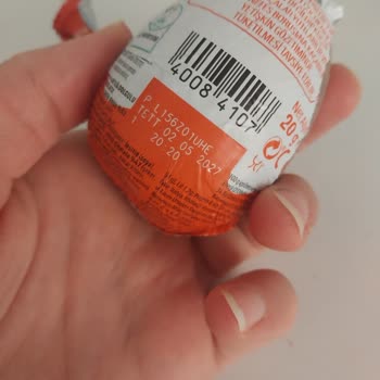 Migros Şubesinde Satın Alınan Kinder Surprise Yumurta Kalitesiz, Taze Ürün Ve Özür Talebi