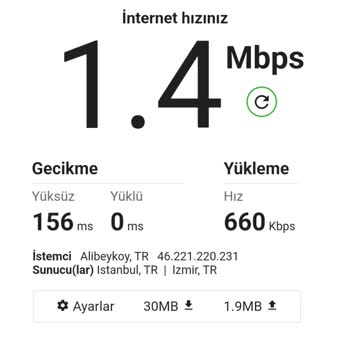 Vodafone Red Sınırsız Pakette Sürekli Düşük İnternet Hızı Ve Kesintili Bağlantı