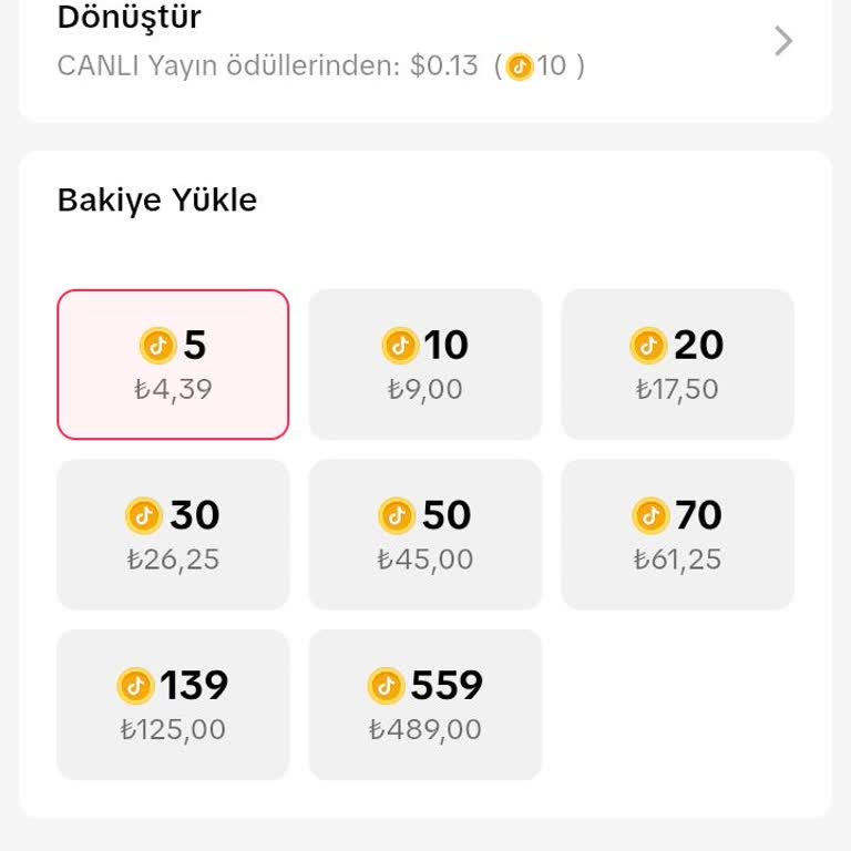 TikTok Jeton Bakiyesindeki Eksi 1887 Hatasının Kaldırılması