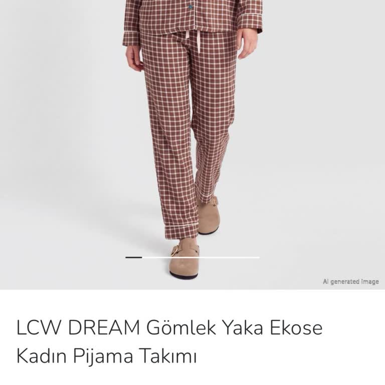 LCW Kadın Pijamasının Tek Yıkamada Beden Küçülmesi