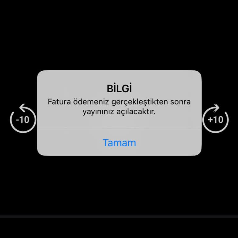 Ödeme Yaptığım Yıllık Spor Paketi Hesabım Durdurulmuş Ve Yayına Erişemiyorum