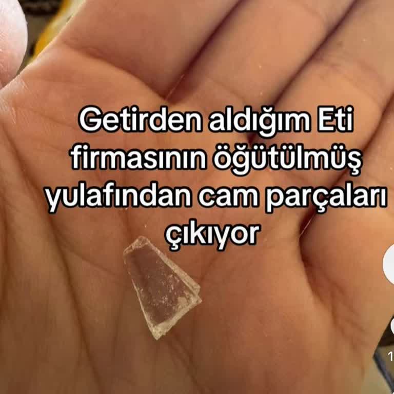 Getir Üzerinden Satın Alınan Eti Lifalif Yulaf Ezmesinde Cam Parçası Bulunması Ve Ağız Yaralanması