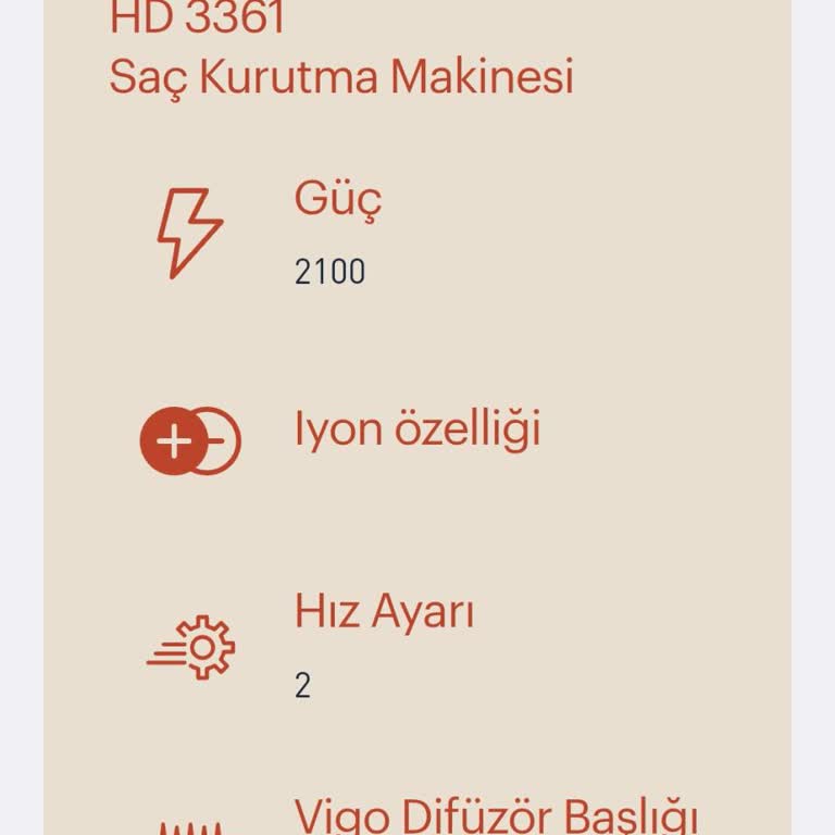 Teknosa'dan Alınan Grundig Saç Kurutma Makinesinde Difüzör Başlığı Eksik