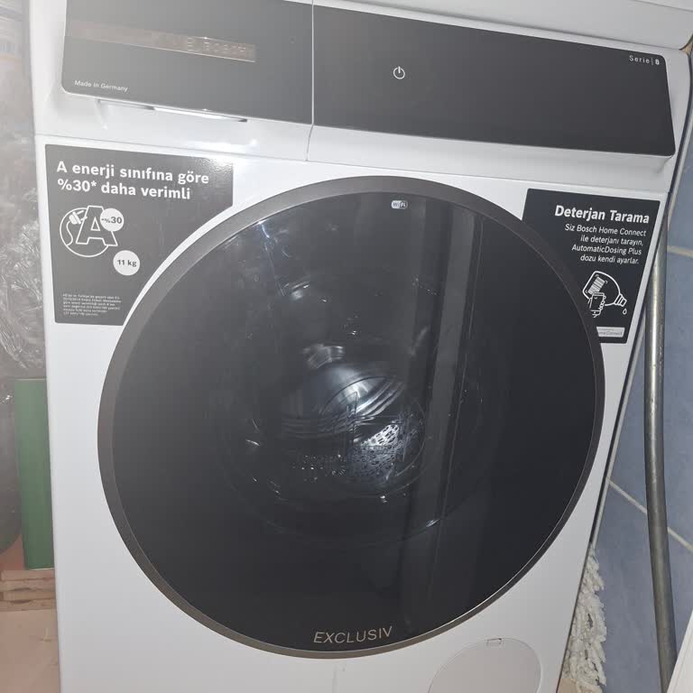Bosch Seri 8 Çamaşır Makinesinde Su Azlığı Ve Deterjan Kalıntısı: Değişim Talebi Reddedildi