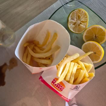 Burger King Çanakkale Kordon Şubesi Termal Çanta Ve Yetersiz Patates Kızartması Sorunu