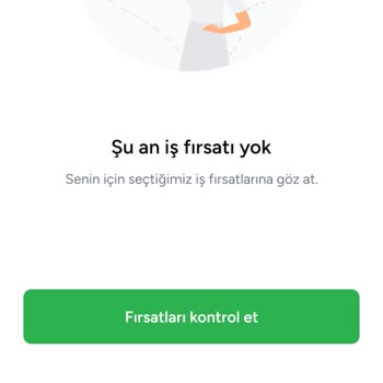 İş Fırsatı Yok Uyarısı Nedeniyle Bakiye Kullanılamıyor