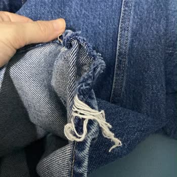 Kısa Sürede Dikiş Atan Ve Renk Solan Denim Pantolon İçin Değişim Veya İade Talebi