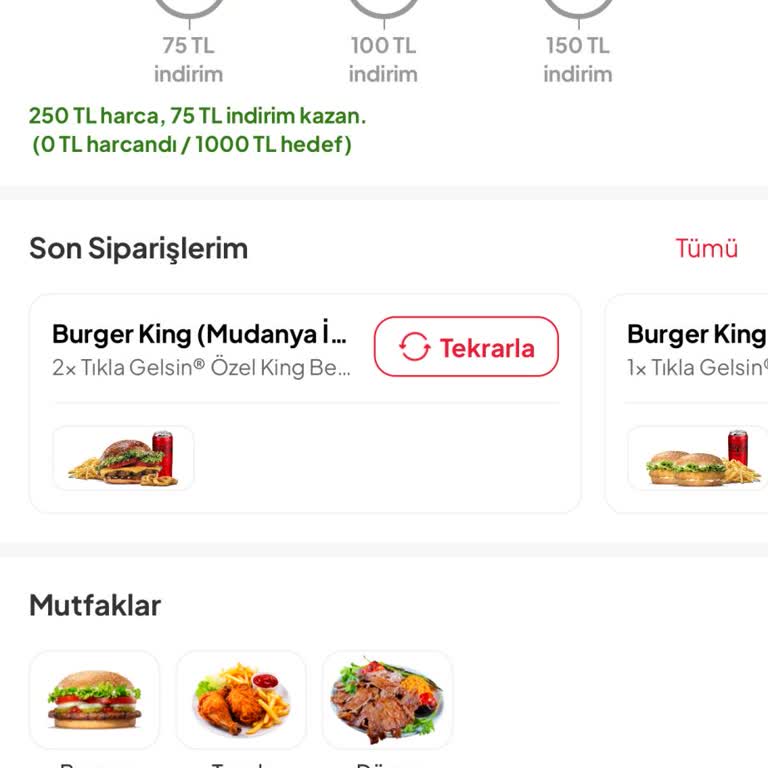 Mudanya Burger King Şubesinde Eksik İçecek Ve Cevapsız İletişim