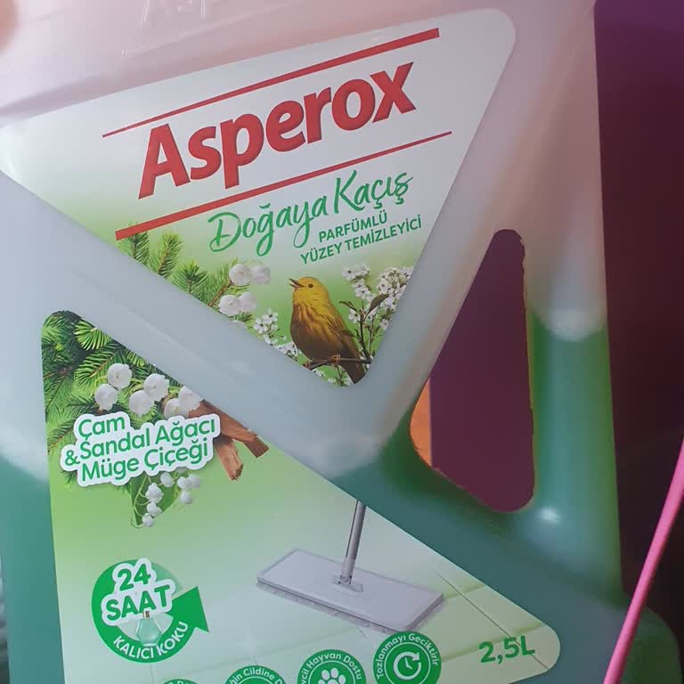 Asperox Çam Kokulu Yüzey Temizleyicide Ağır Koku Ve Öksürük Sorunu
